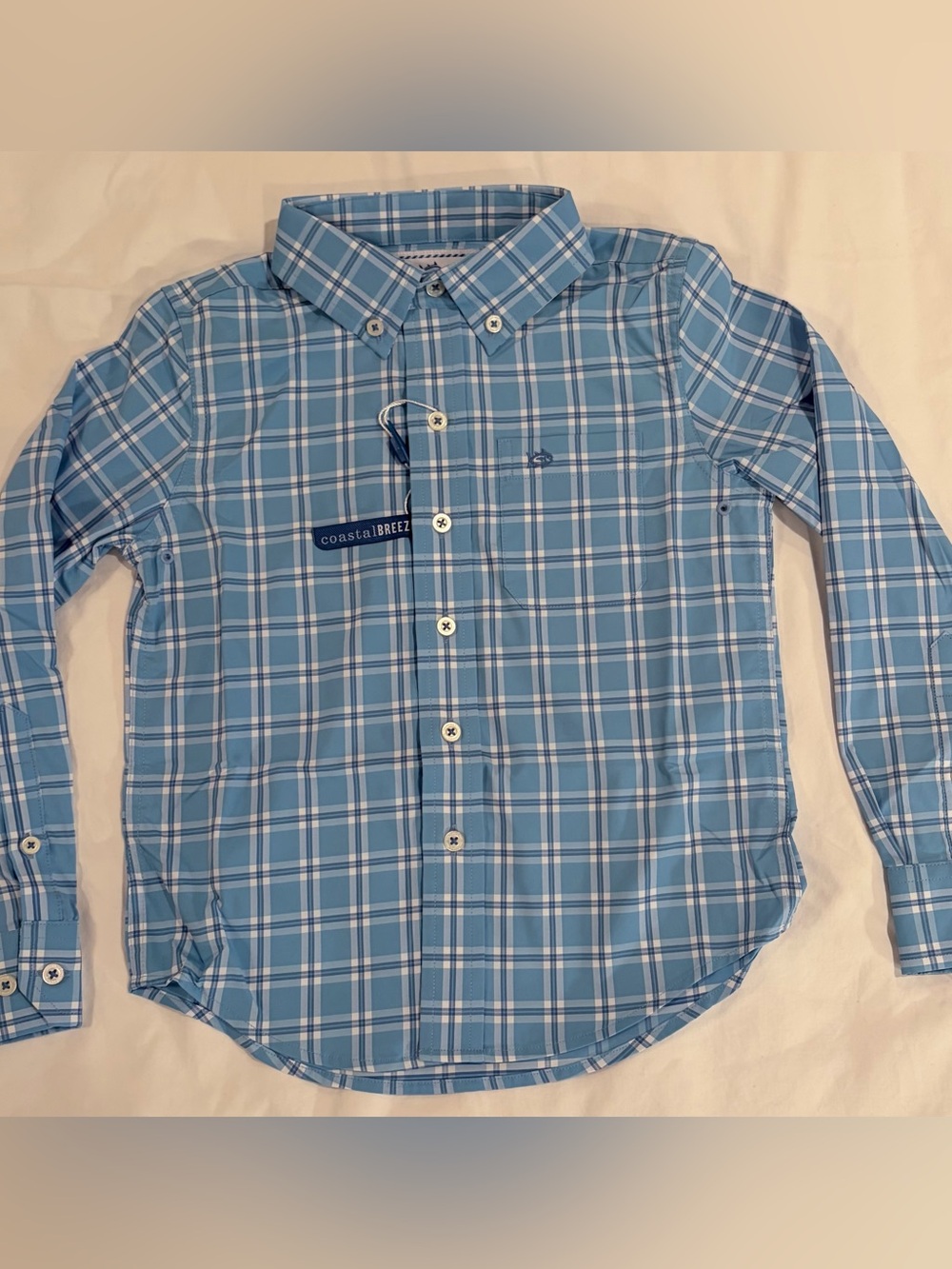 Southern Tide Coastal Breeze South Beach Plaid Sportshirt sz XS